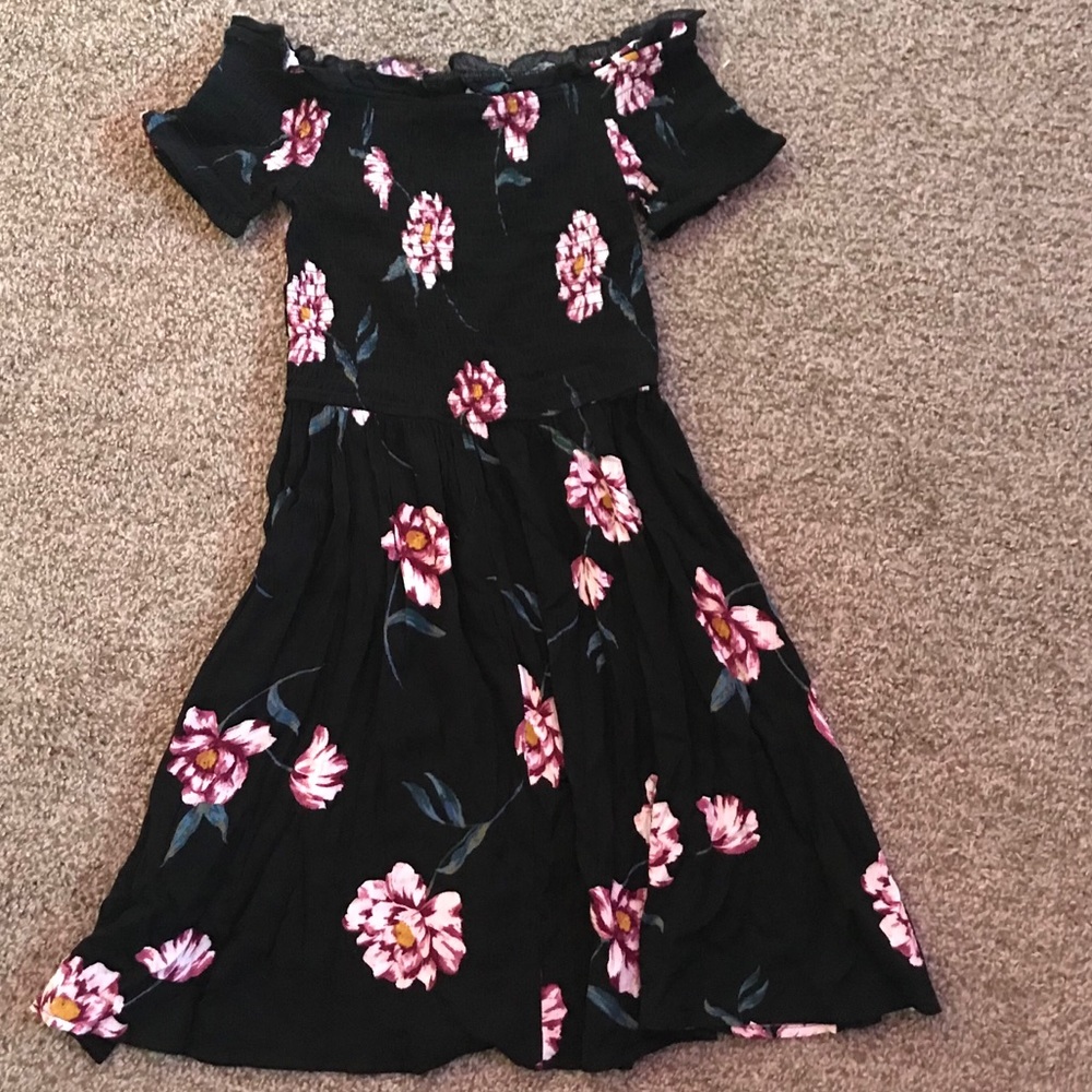 Kendall and Kylie black dress from pac sun
